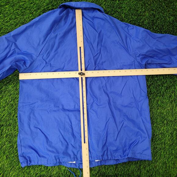 Vintage 80s Coach Jacket Womens M 23x27 Baggy Windbreaker - Picture 4 of 13